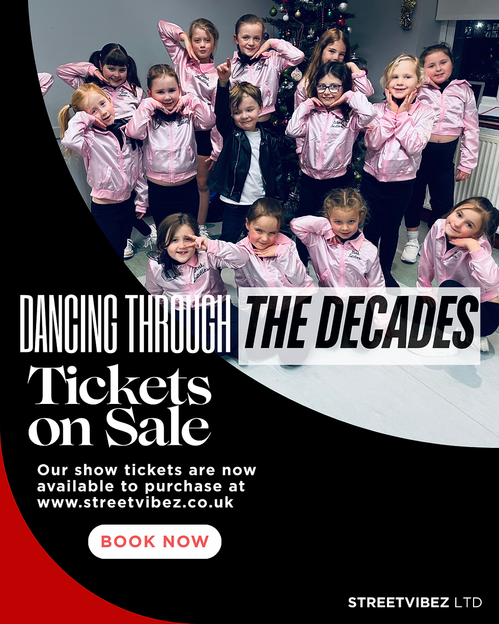 Dancing Through The Decades - SHOW 1 