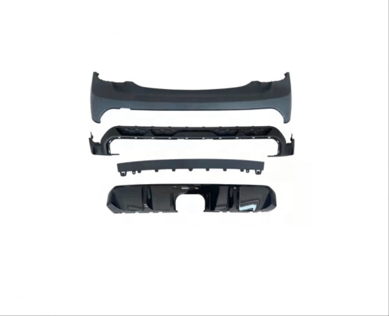 F55 MINI 2021+ UYUMLU JCW ARKA TAMPON SET