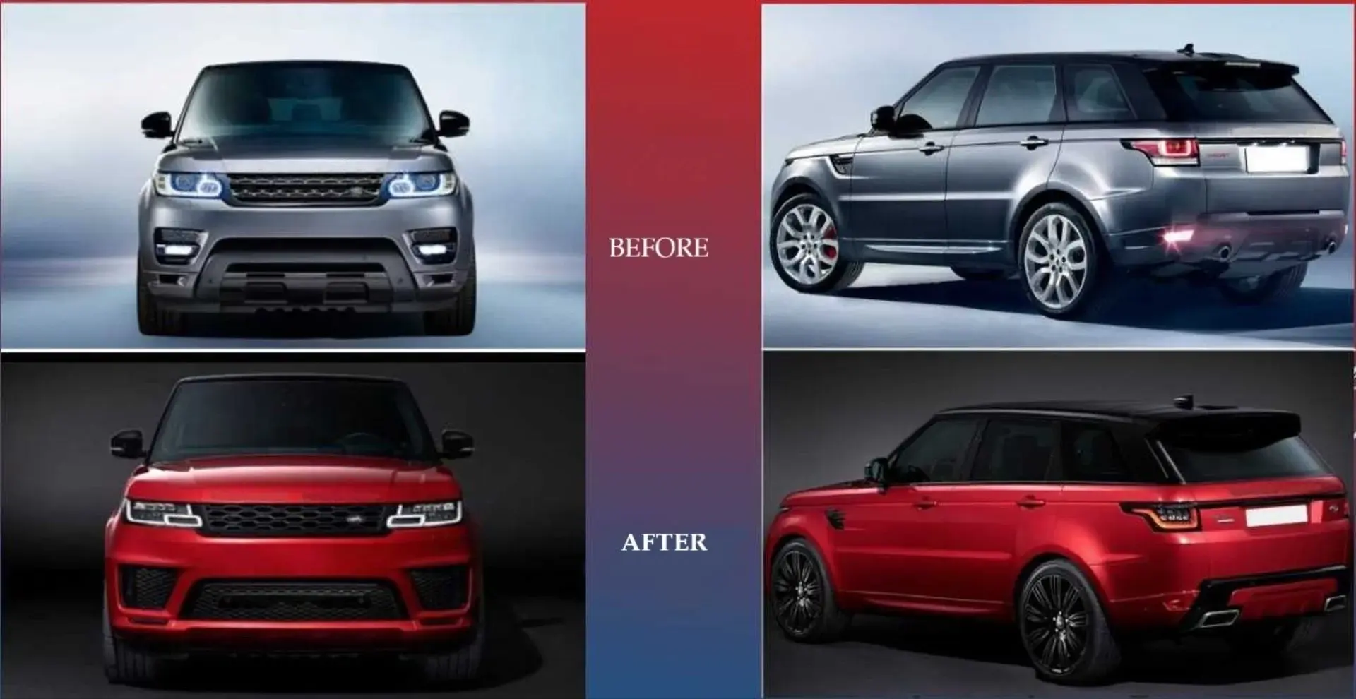 RANGE ROVER SPORT 2014-2017 UYUMLU 2018+ BODY KİT