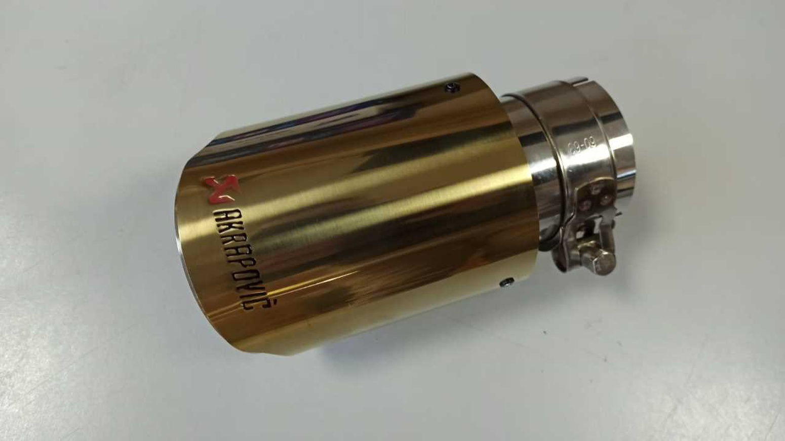 Akrapovıc Egzoz Altın Sarısı