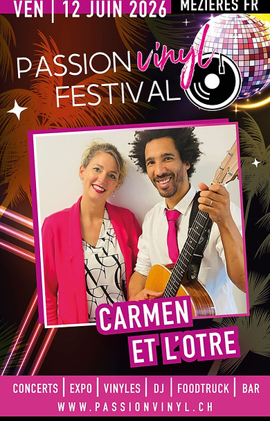 Affiche festival Passion Vynile Festival