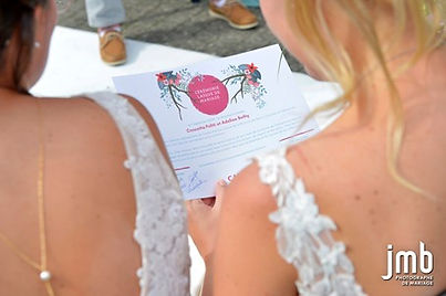 Mariage cérémonie laïque, Namur, mariage homosexuel