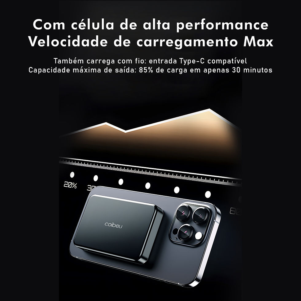 Miniatura: Magnetic Power Bank, Portable Charger, Power Bank, Portable Battery, Portable Ch