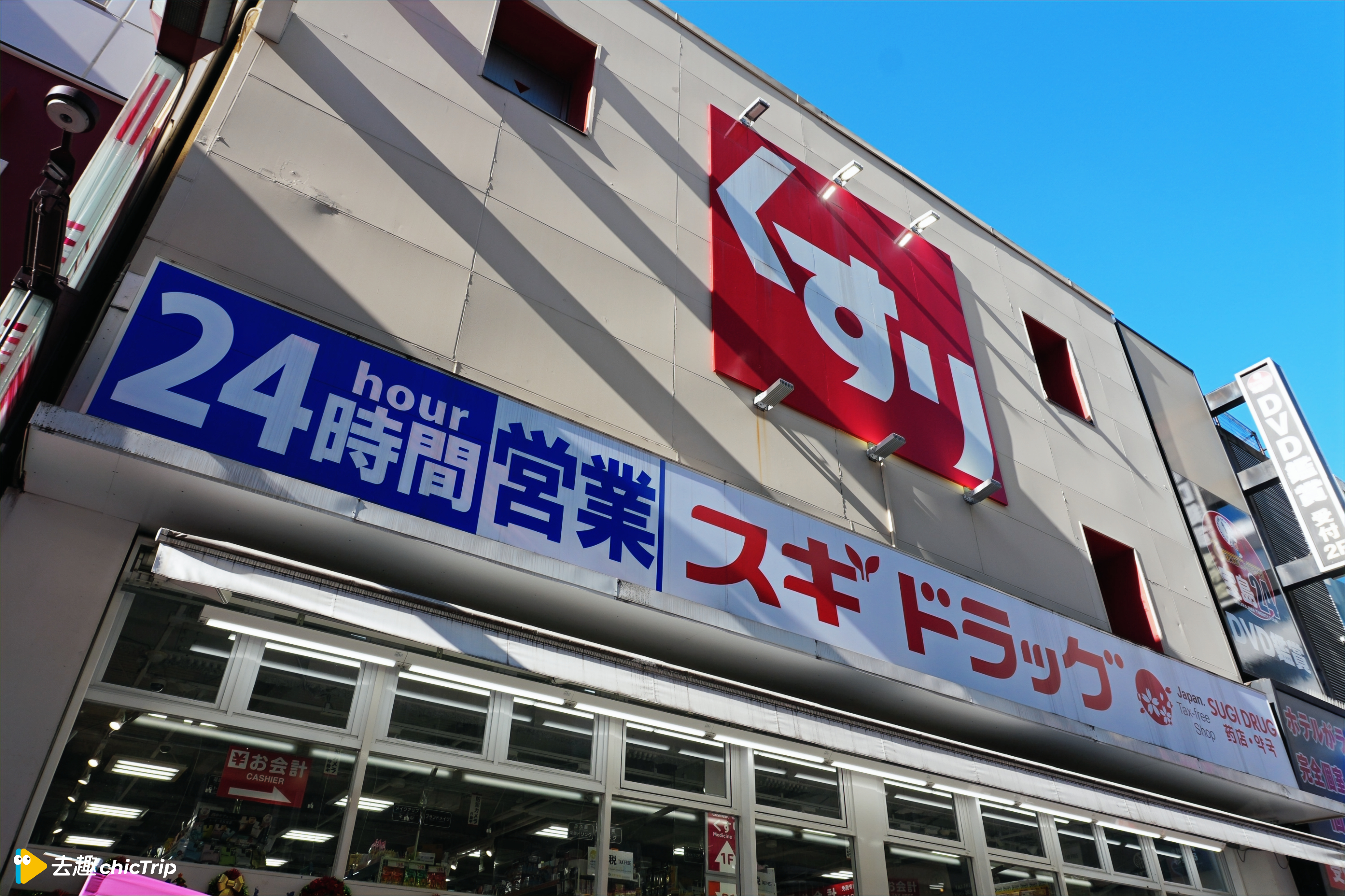 SUGI 藥局上野御徒町店店面照