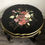 Thumbnail: Round Black and Gold Vintage Coffee Table with Claw and Ball feet