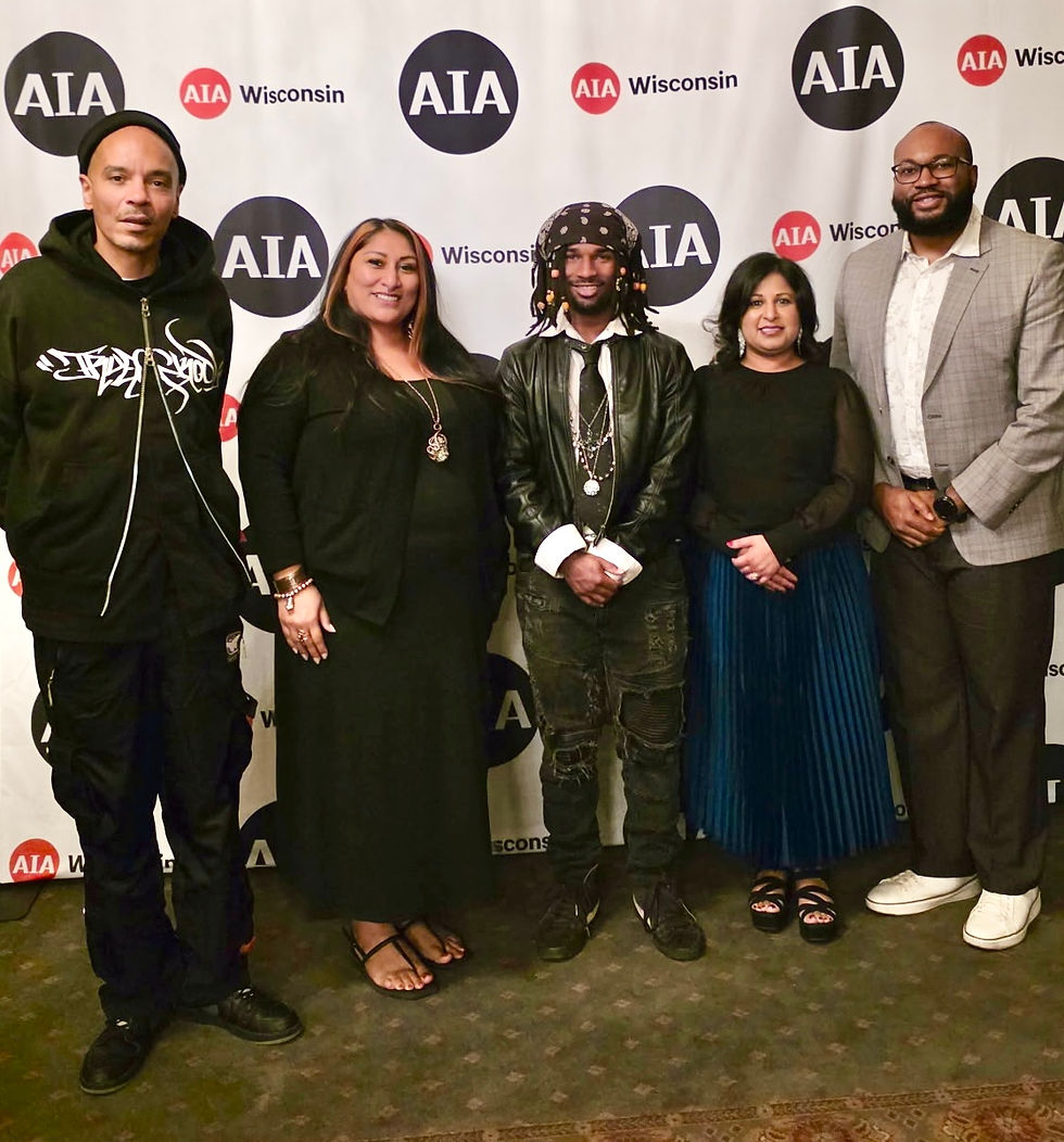 (L-R Co Executive Directors Fidel & Shalina, Zion Porter- Lewis with Taruna & Nolman of WIAIA
