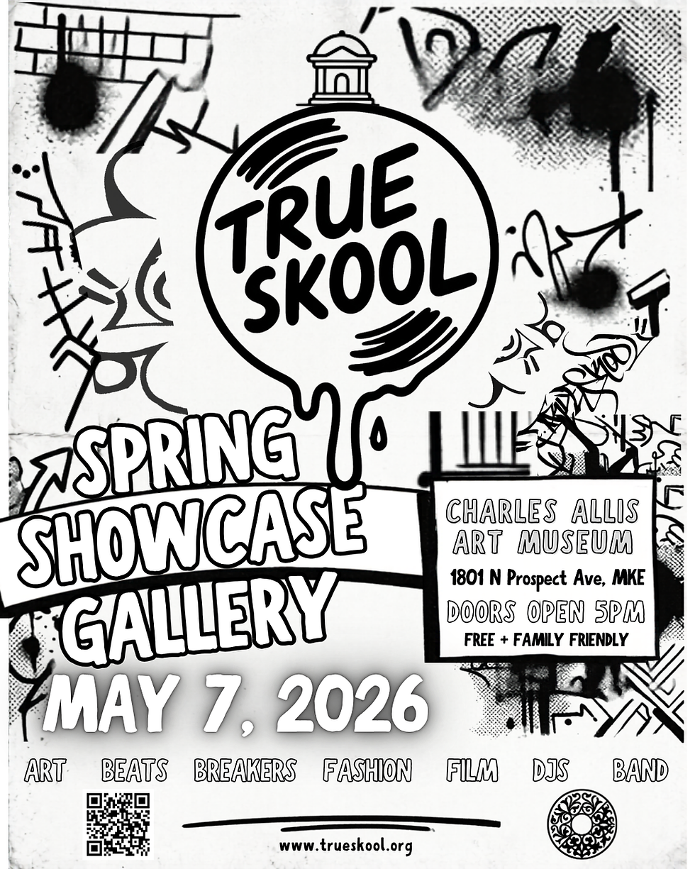Spring Showcase Gallery on May 7th
hosted at the Charles Allis Museum
(5-8p Free + Family Friendly)