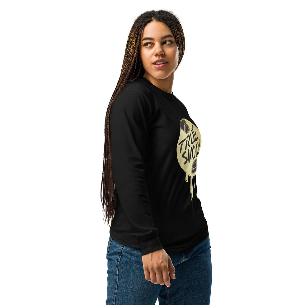 Thumbnail: TRUE Skool Record Drip Long-Sleeve Shirt