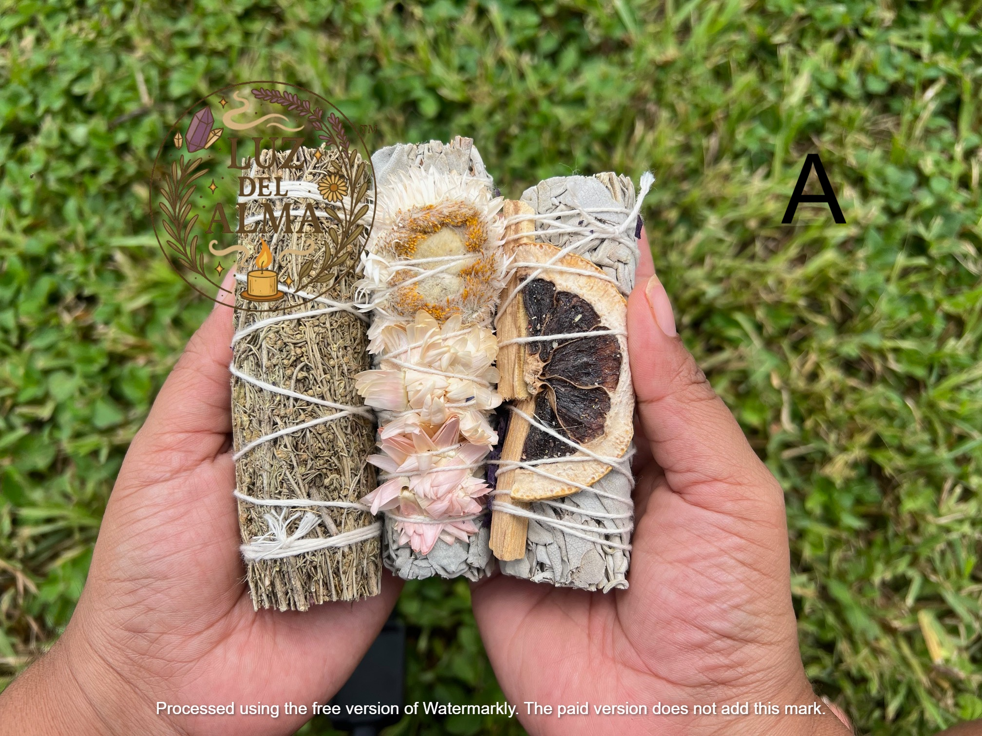 Mixed Sage Smudge Bundle Atado de Salvia Mixta