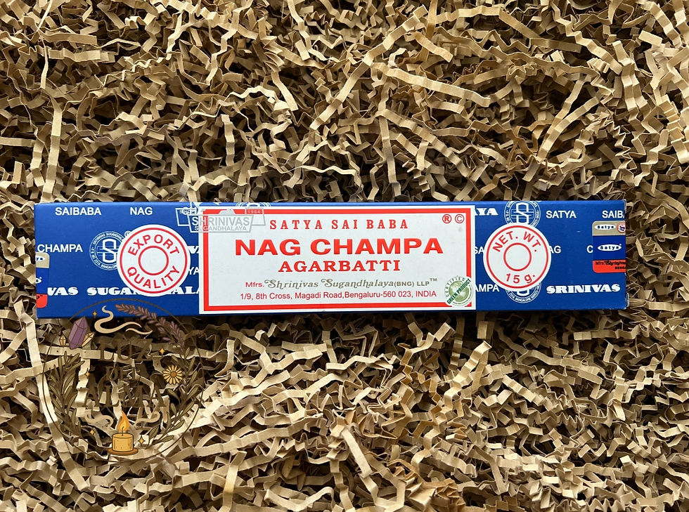 Naga Champa Blue in a basket