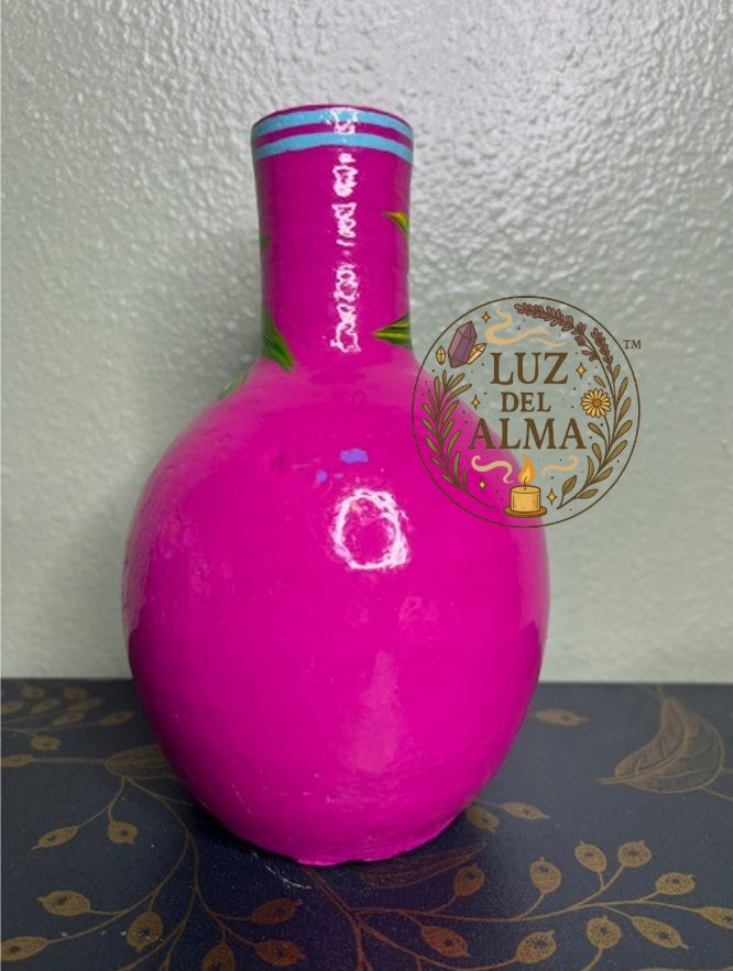 pink mini chiminea