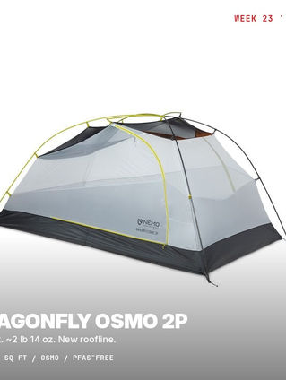 NEMO Dragonfly OSMO 2P: Ultralight Backpacking Tent for 2026