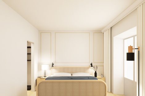 dormitorio de Arquitectos en Valladolid – Reforma integral de vivienda plurifamiliar BAUC Arquitectura