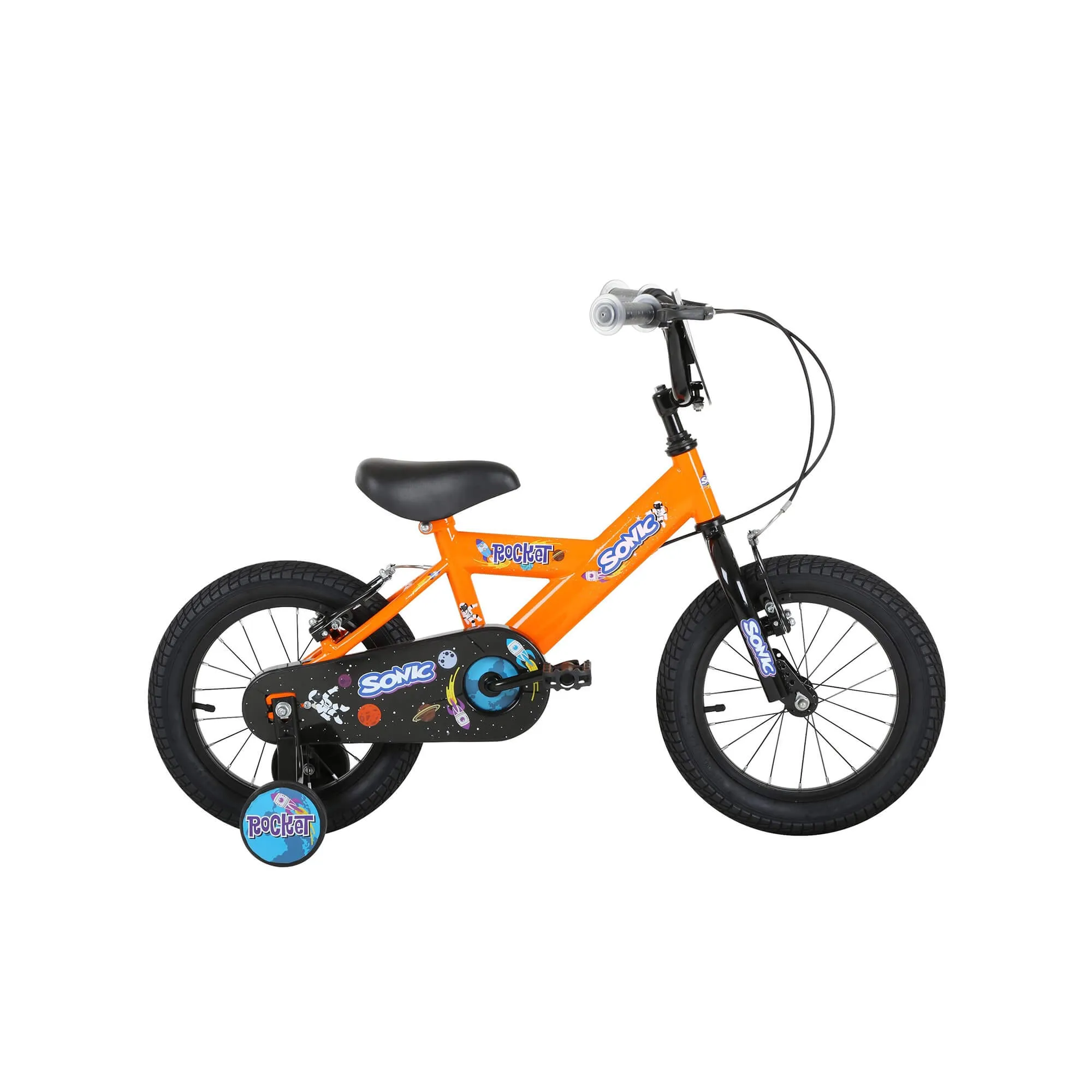 Sonic Rocket Bike 14" Wheel Orange Black