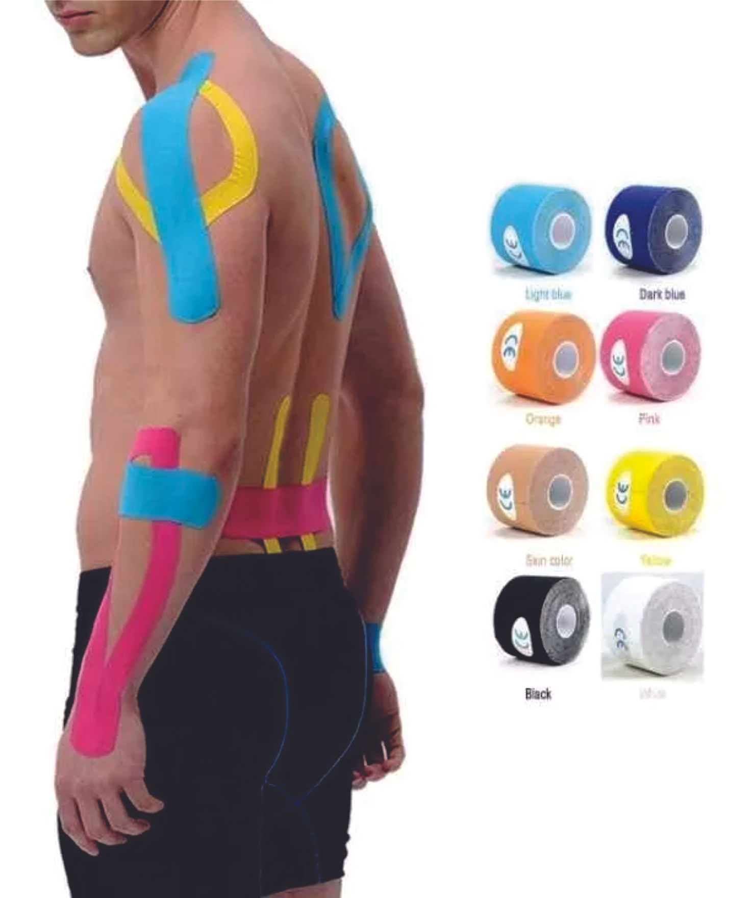 pacote bandagem terapia 10 locais