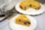 Simple Irish Apple Blackberry Cake