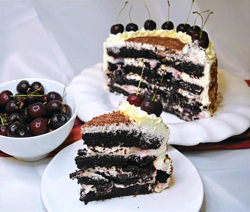 Holiday Black Forest Cake