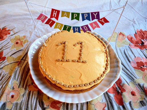 Turkey Sweet Potato Pupcake