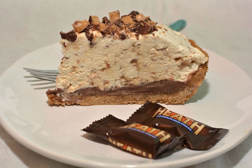 Heath Bar Pie
