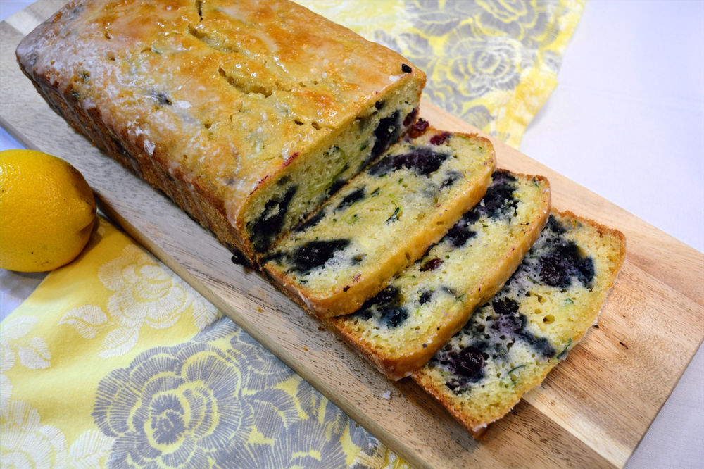Lemon Blueberry Zucchini Bread Recipe