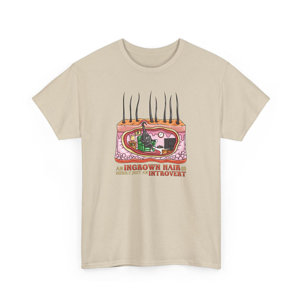 Thumbnail: Ingrown Introvert Hair Tee