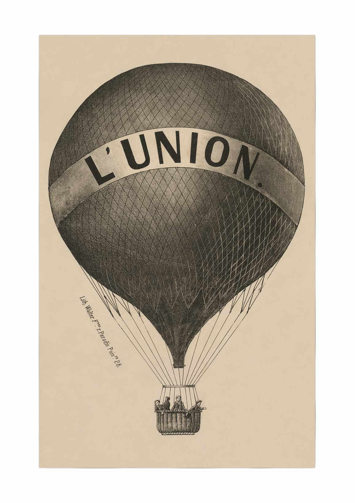 Luftballon Vintage. Nr. A