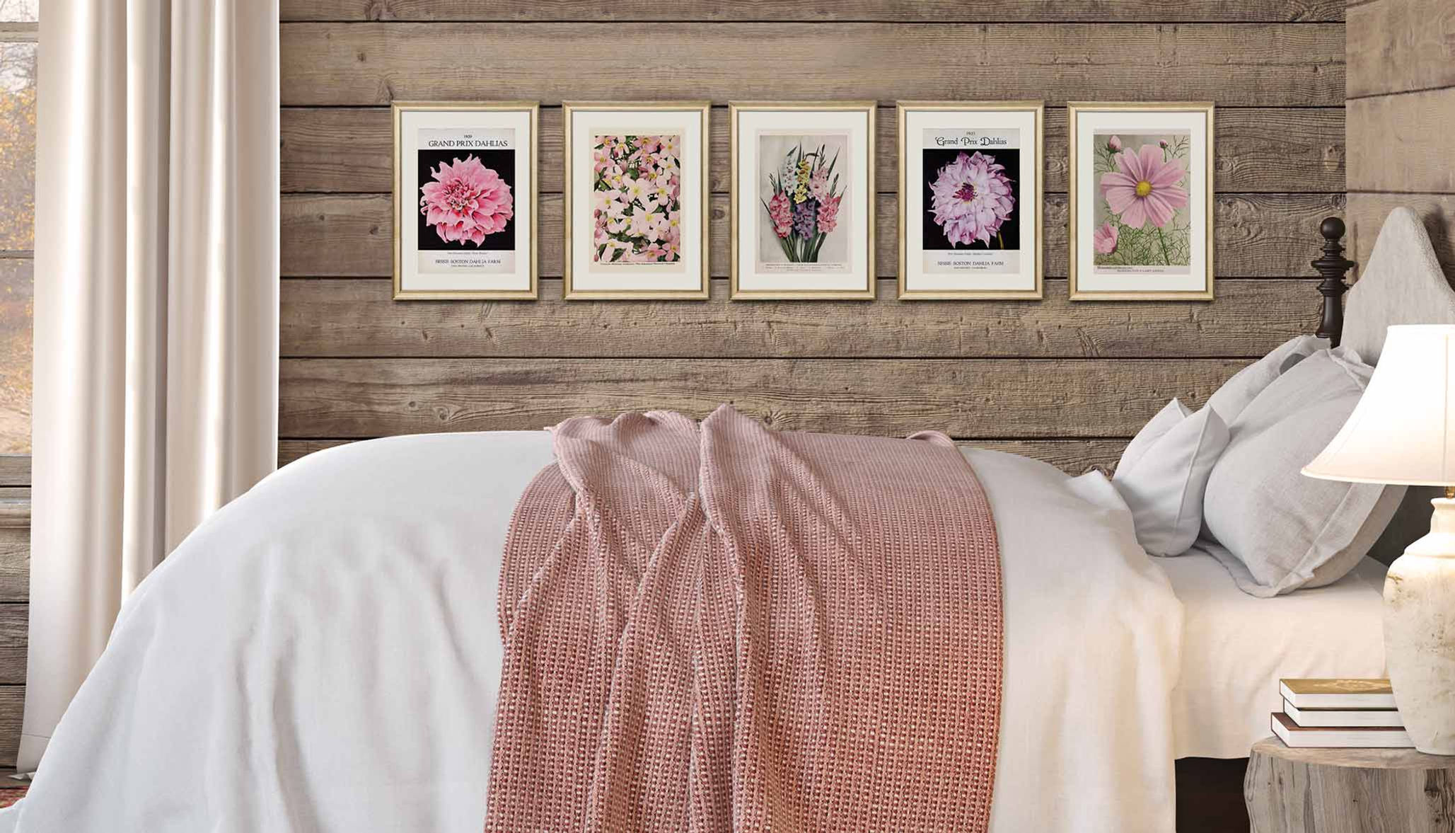 Blomster Annoncer Fotografisk. Serie A-E