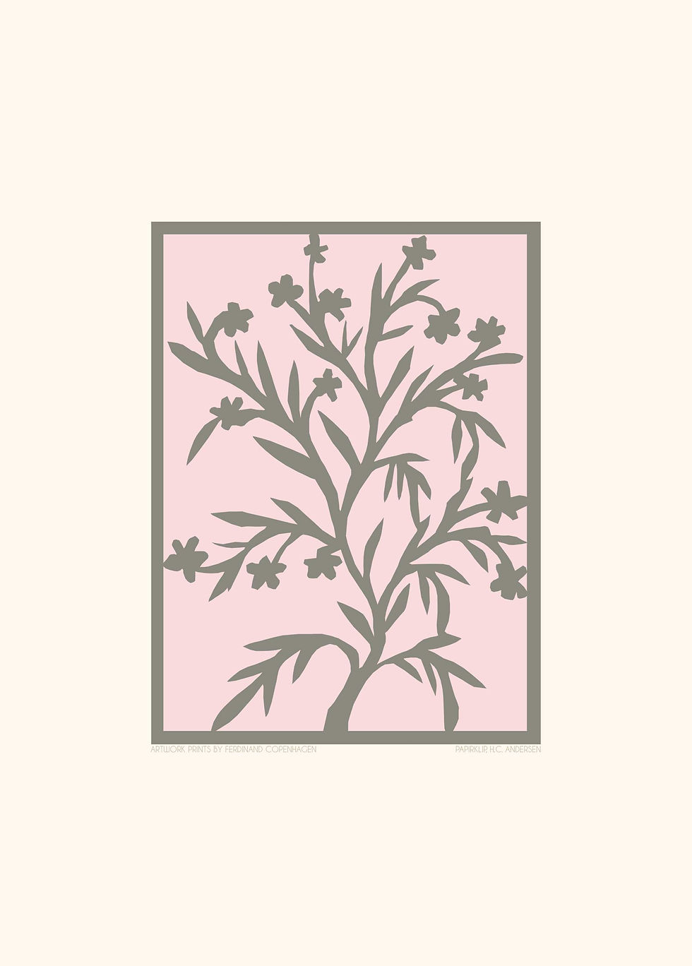 Miniaturebillede: H.C. Andersen Papirklip. Happy Colors. Flere farver.