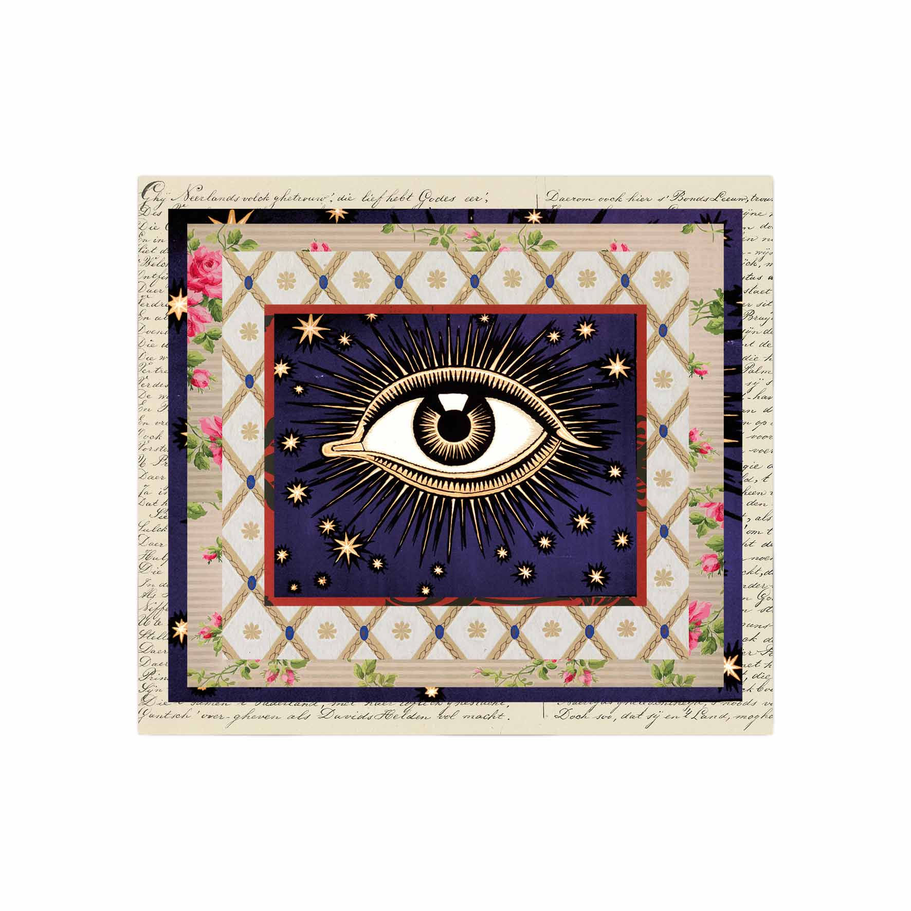 Eye in the Middle Collage