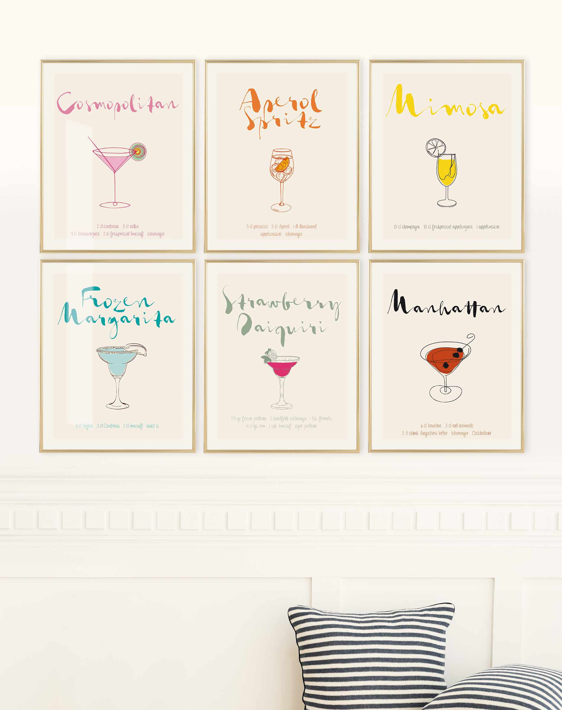 Cocktails by Ferdinand (Serie på 9)