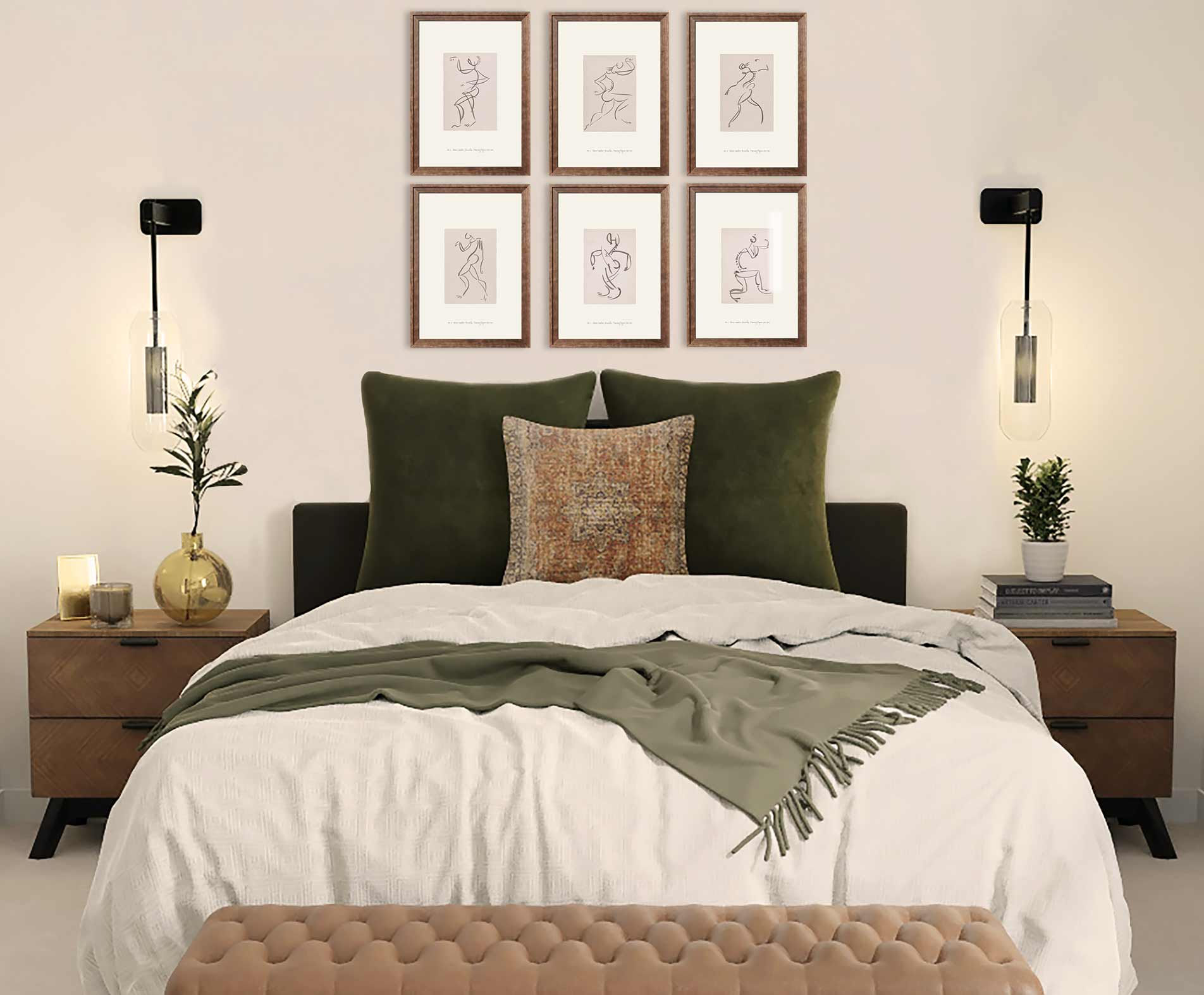 Gaudier-Brezska Dancing Figures. Serie 1-6