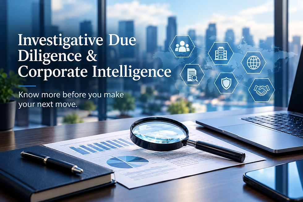 Investigative Due Diligence: What Your Business Needs to Know Before Making Its Next Move