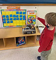Calendar time in preschool teaches early math skills.