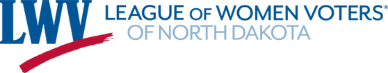 League of Women Voters of North Dakota logo 
