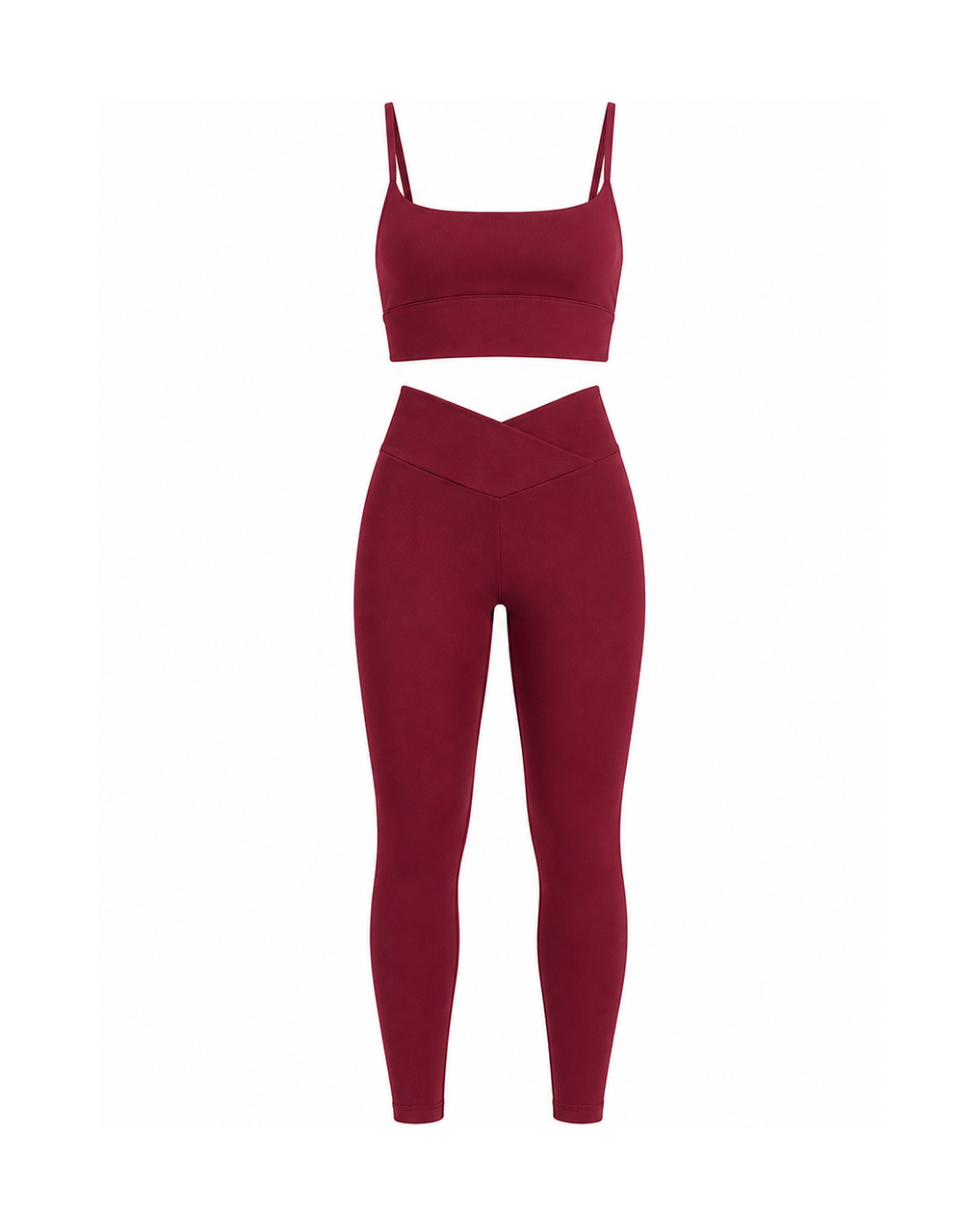 SINGULAR – TOP DE TIRANTES FINOS Y LEGGING DE CINTURA ALTA