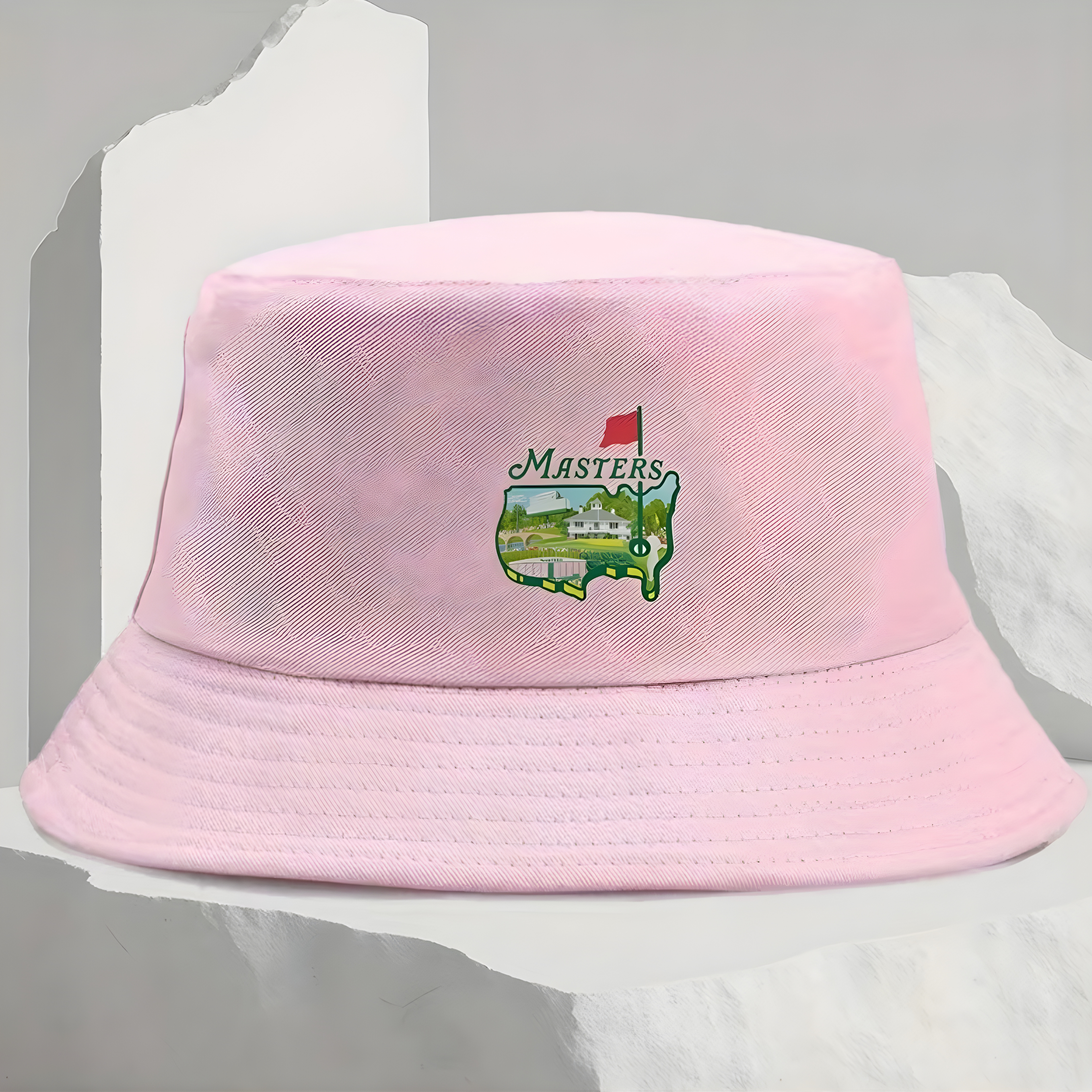 Pink Masters-Inspired Bucket Hat