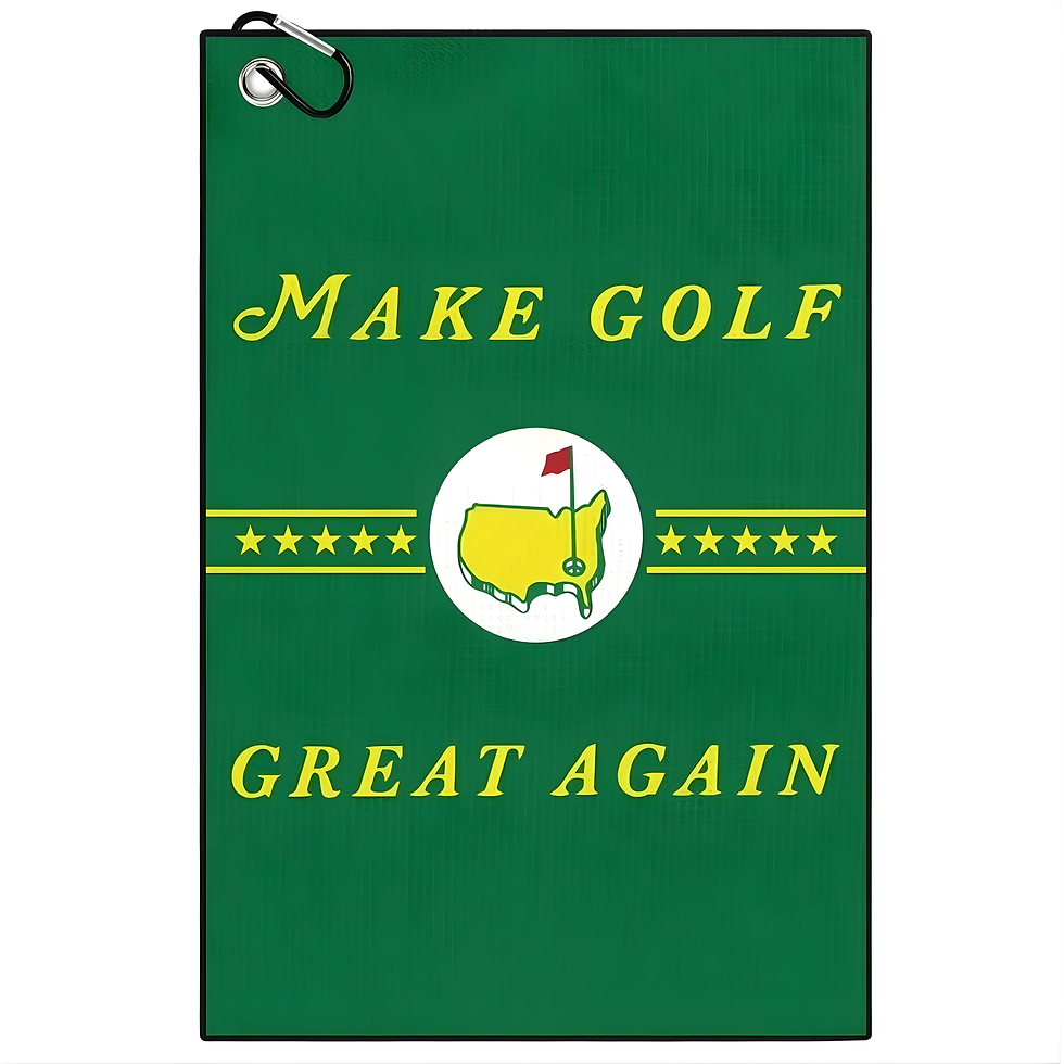 Thumbnail: Masters-Inspired Golf Towel