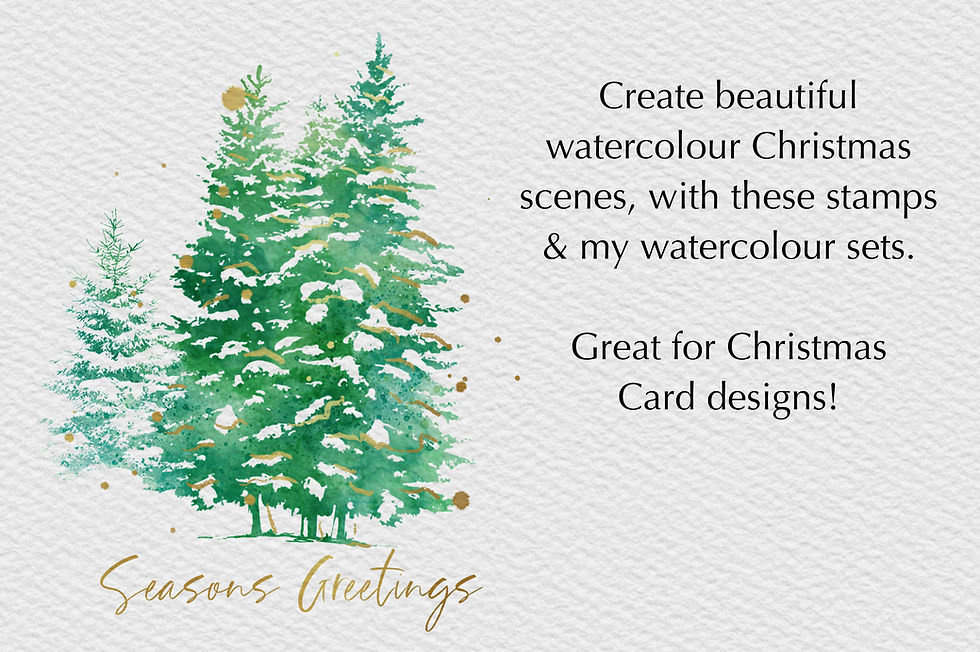 Thumbnail: 12 Christmas Tree Stamps - For Procreate / Free / Freebie
