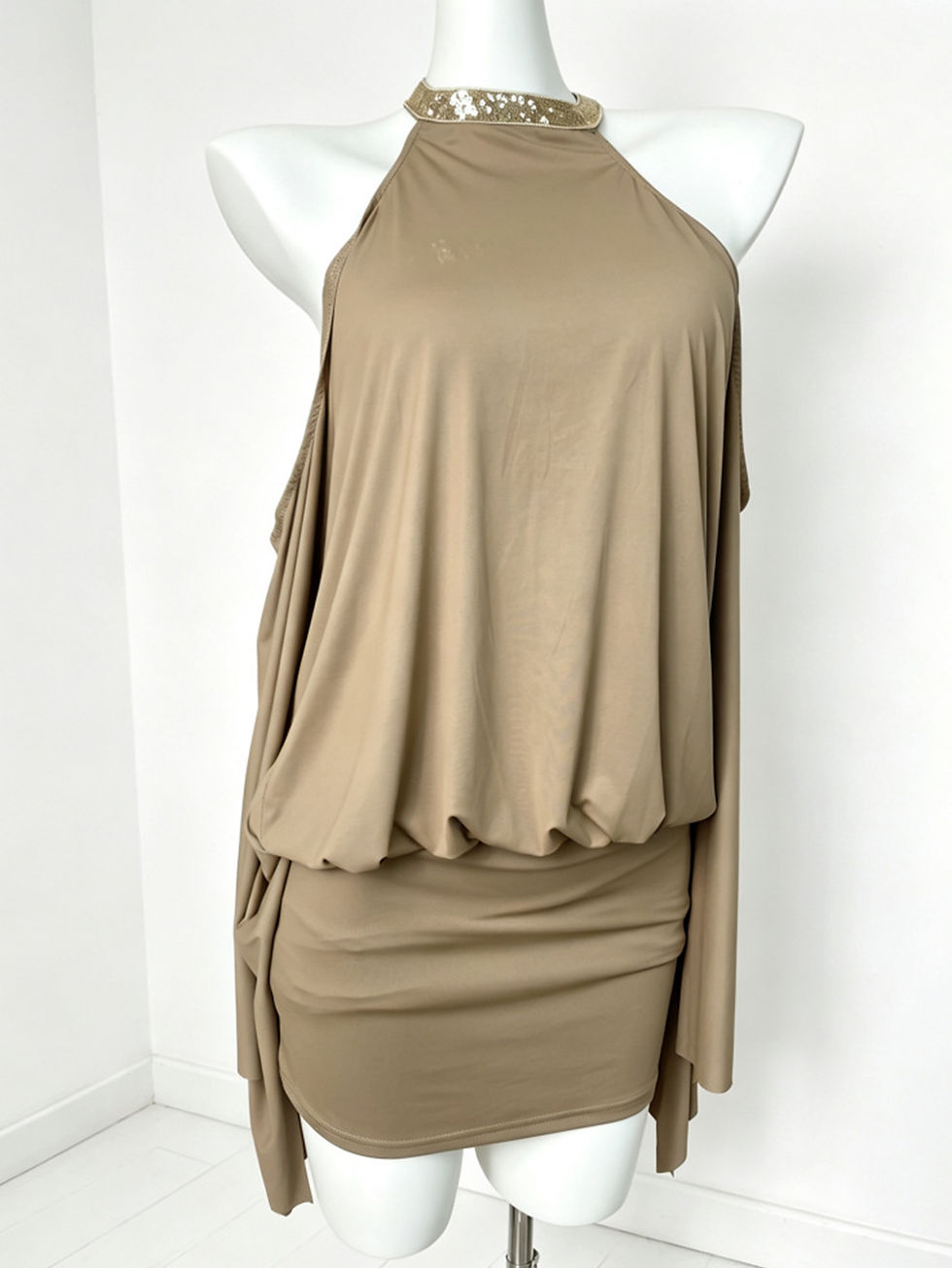 Thumbnail: Sexy backless sequin summer dress women club vacation party birthday dress elega