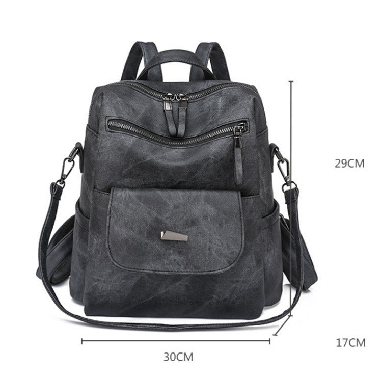 Thumbnail: Backpack Women's Bag Large Capacity Lightweight Dual-Use Casual Shoulder Bag K-S