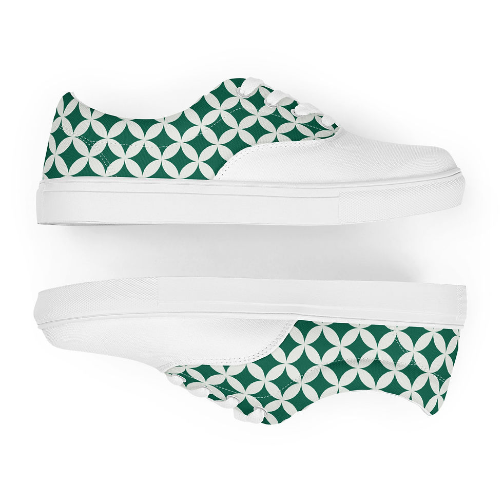 Thumbnail: Men’s lace-up canvas shoes