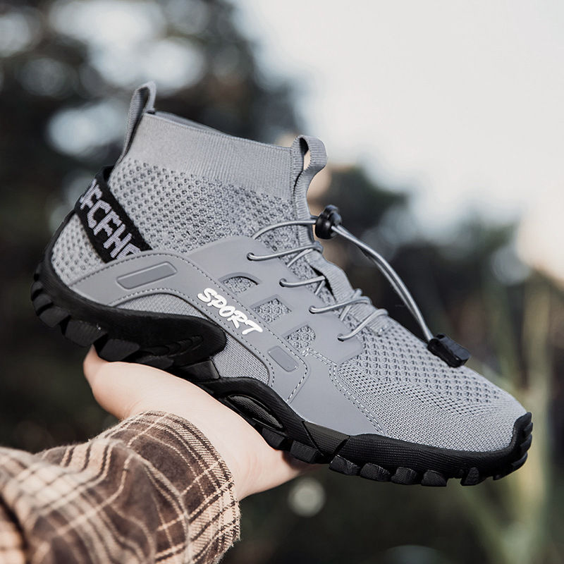 Miniatura: Summer Outdoor Hiking and Wading Shoes for Men and Women, Fly-Knit Breathable Me