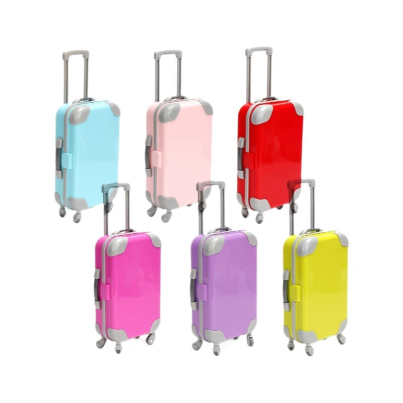 Thumbnail: Cross-Border Artificial Mini False Eyelashes Storage Trolley Case Solid Color Sm