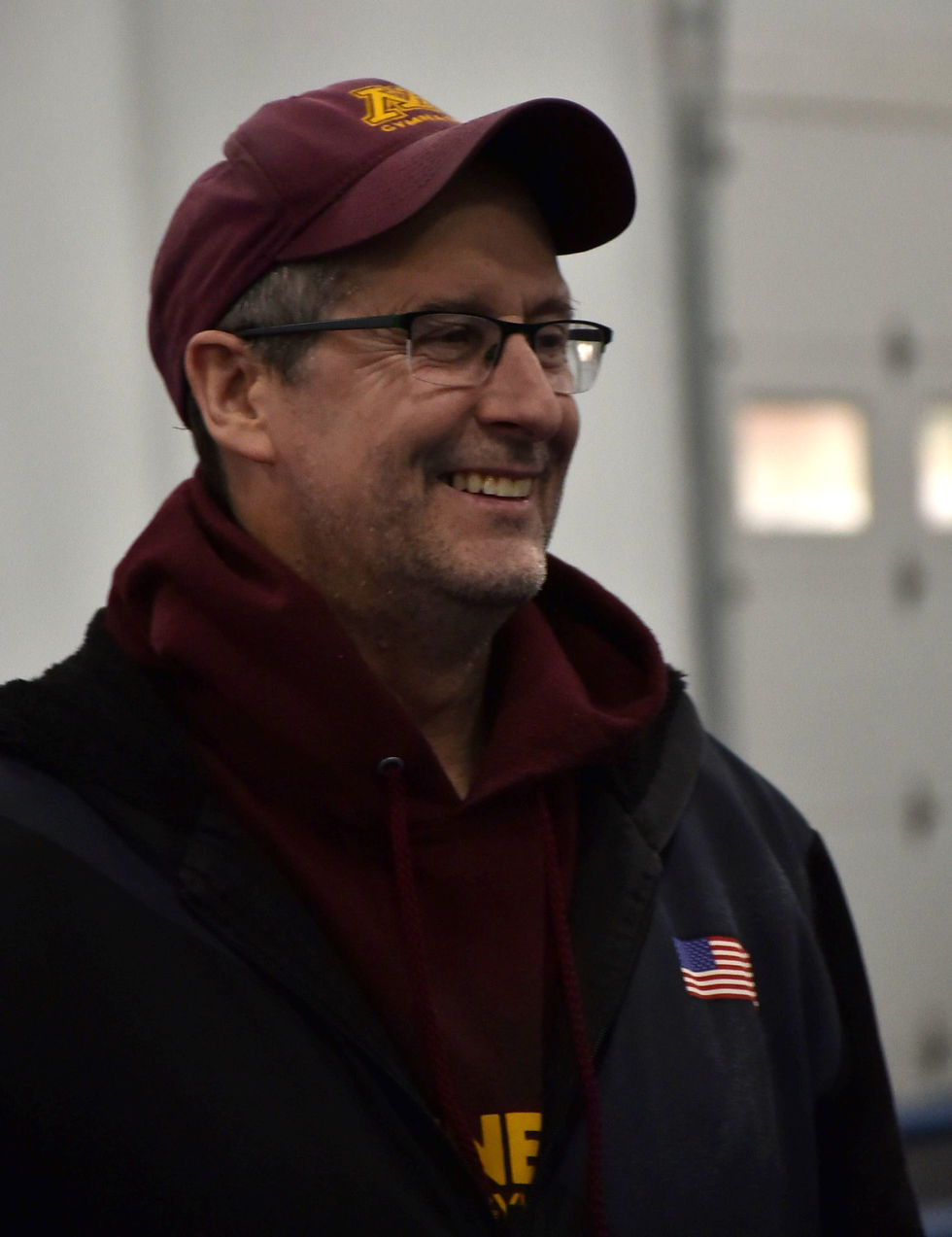 Mike Burns, Minnesota Men's Gymnastics head coach