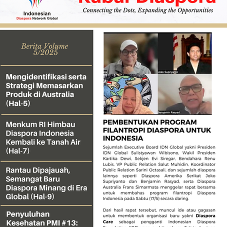 Newsletter IDN Global Edisi Mei 2025