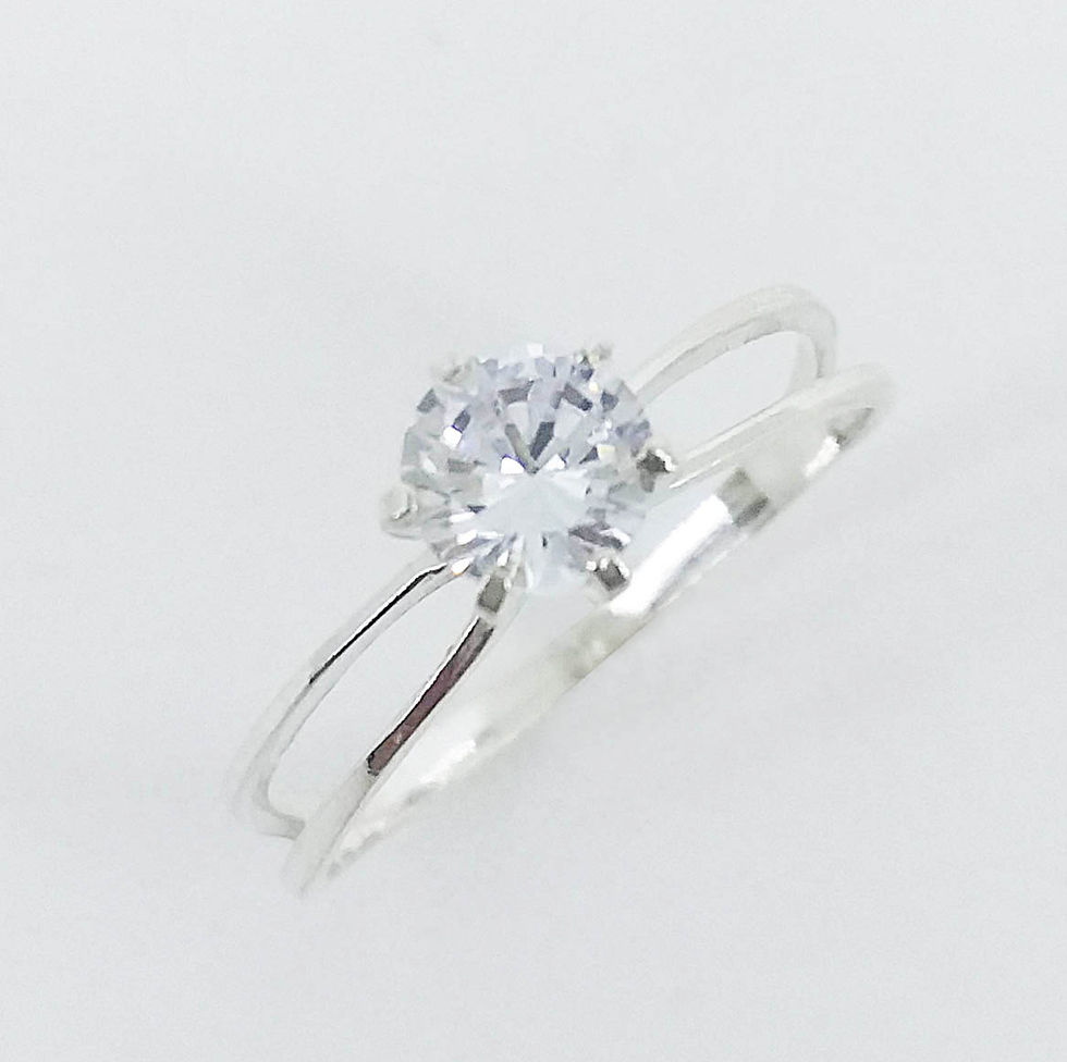 Miniatura: ANEL SOLIT ARO DUPLO