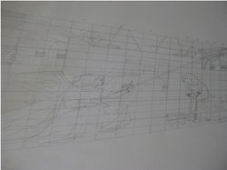 Anamorfosis en lápiz _Teresa