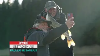 Laida žvejams  „Paulius ir Saulius“: tokio žūklės meistrų tandemo dar nebuvo