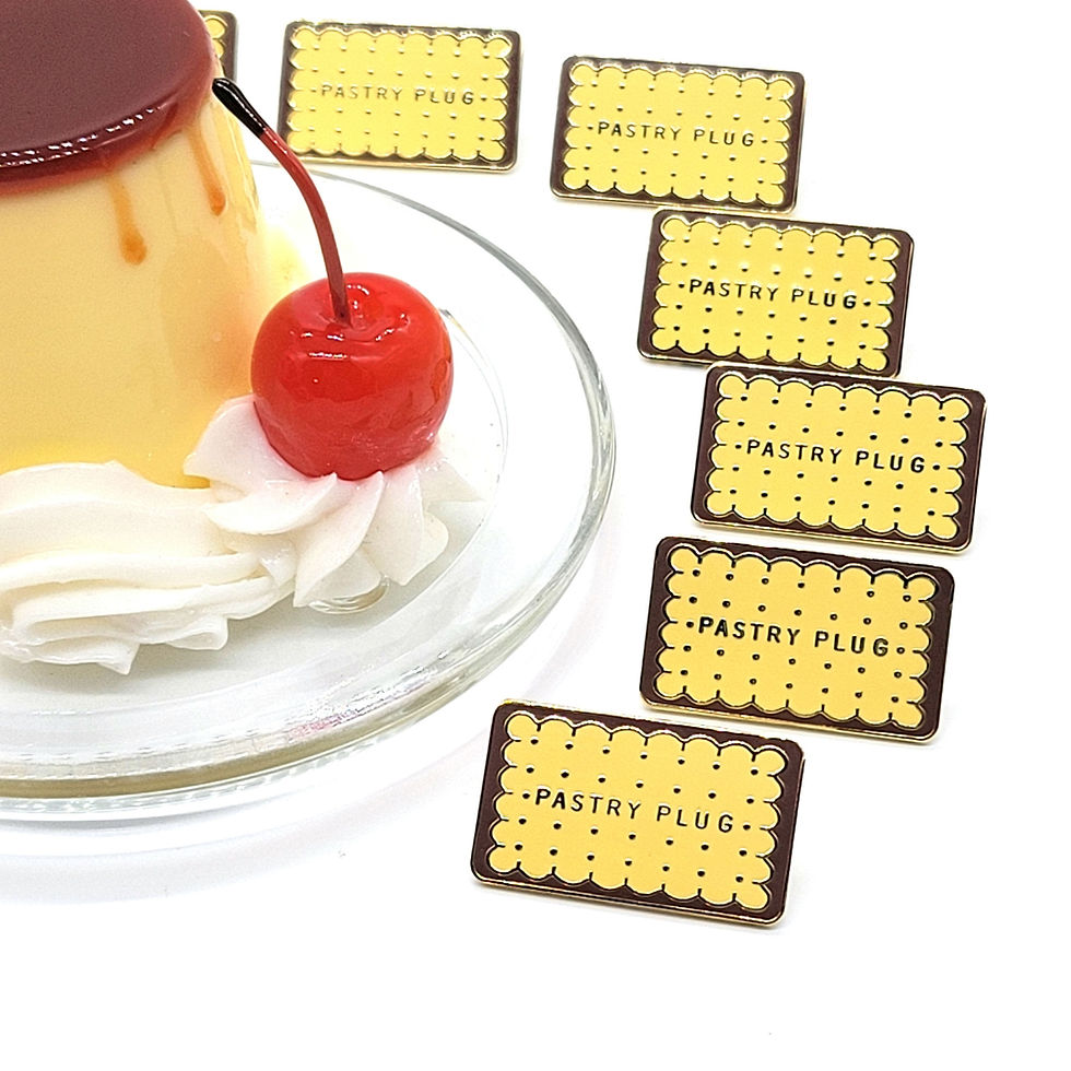 Thumbnail: Pastry Plug Enamel Pin