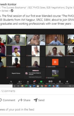 fmcg marketing course testimonial